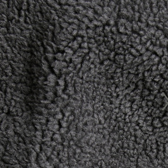 #18 Grey Gray Oversized Sherpa Plush Teddy Faux Fur Coat - Picture 11 of 12